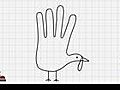 Funny Thanksgiving Turkey Hand E-cards Ladybugecards.com