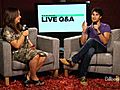 Darren Criss Live Q&A part 5 - celebrities,  autographs, Usher, duets, advice to singers, songwriters, actors