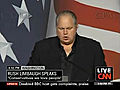 Rush Limbaugh Wants President Obama To Fail! 