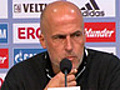 Pressekonferenz mit Michael Frontzeck und Felix Magath