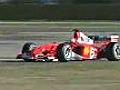 2004 Ferrari F1 at Fiorano