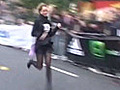 Lithuanians race the streets in high heels