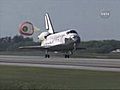 [Video] Shuttle Discovery lands at KSC (RAW VIDEO)