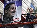 Tränengas für Gegner von Chavez