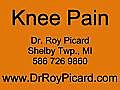 Knee Pain Relief Chiropractor Shelby Washington Township MI