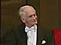 William S. Knowles receives his Nobel Prize