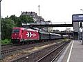 HGK 185 603 mit einem WDR4-Schlagerexpress nach Hamburg in Düsseldorf Werhahn am 16.07.2010