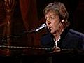 Paul McCartney sings for Obamas