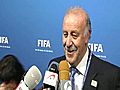 Del Bosque felicita a los ganadores