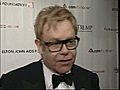 Sir Elton John appears at annual AIDS Foundation benefit in NY