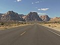 Driving Red Rock 1 Stock Footage