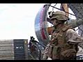 Marines Driven by U.S. Navy Landing Craft Air Cushion (LCAC)