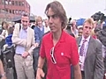 Rafael Nadal arrives at the Queen’s Club