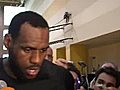 LeBron James talks about playing Boston