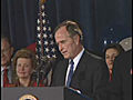 George Bush:  Concession speech