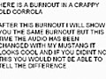 Corolla Burnout With A Littile Audio Mod