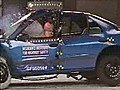 1997 Pontiac Sunfire IIHS Frontal Crash Test (Tested: 1995 Chevrolet Cavalier 4-door)