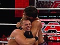 WWE Monday Night Raw - The Hart Dynasty Vs. Unified Tag Champions Justin Gabriel and Heath Slater