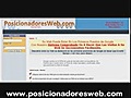 Posicionamiento web en buscadores - Posicionamiento Google - Optimizar Web