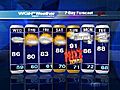 Tuesday\&#039;s 7 day forecast-7/5