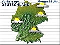 Das Wetter in Deutschland