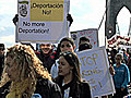 Latino Immigrants Protest US Deportation Policy