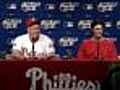 WEB EXTRA: Manuel and Hamels React To Phils Loss