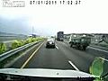 Scary Accident On Chinese Highway