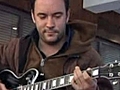 Dave Matthews Plays New Song Round and Round,  Talks Guitar Technique