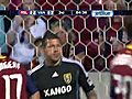 Rimando keeps his clean sheet with save