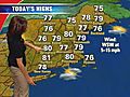 08/06/09: NECN weather forecast,  noon