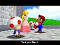 Super Mario 64 Ending-Retro Cutscene