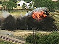 Spectacular 100mph Train Crash Test