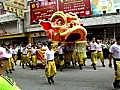 屯門天后誕 2010 番禺南林鎮(員岡飄色) & 柔功門(香港陳嘉輝龍獅團)