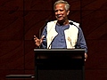 Muhammad Yunus: Abolishing poverty - the human rights priority (p2)