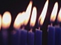 Menorah Candles - HD Video