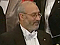 Joseph E. Stiglitz receives his Economics Prize