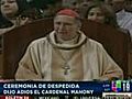 Cardenal Mahony se retira
