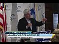 Newt Gingrich 2012 Campaign Implosion: Top Aides Leave En Masse