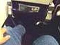 071008 Airplane Seatbelt Footrest Trick