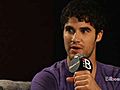 Darren Criss Live Q&A part 3 - ideal role in movie,  relating to character, being a role model, on-screen boyfriend