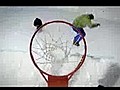 Snowboard ile basketbol birarada