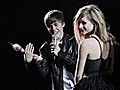 Brit Awards 2011: Justin Bieber backstage at the Brits