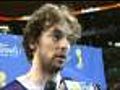 Pau Gasol At Wednesday’s Lakers Practice