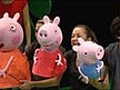 Peppa Pig takes to the stage