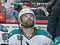 Sharks goal: Patrick Marleau