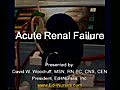 Acute Renal Failure