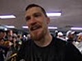 Ference locker-room celebration