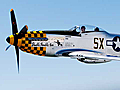 Flight in a P-51