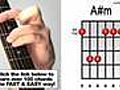 How to Play a#m - Essential Guitar Chord Shapes For Rock Songs (root 6) Minor